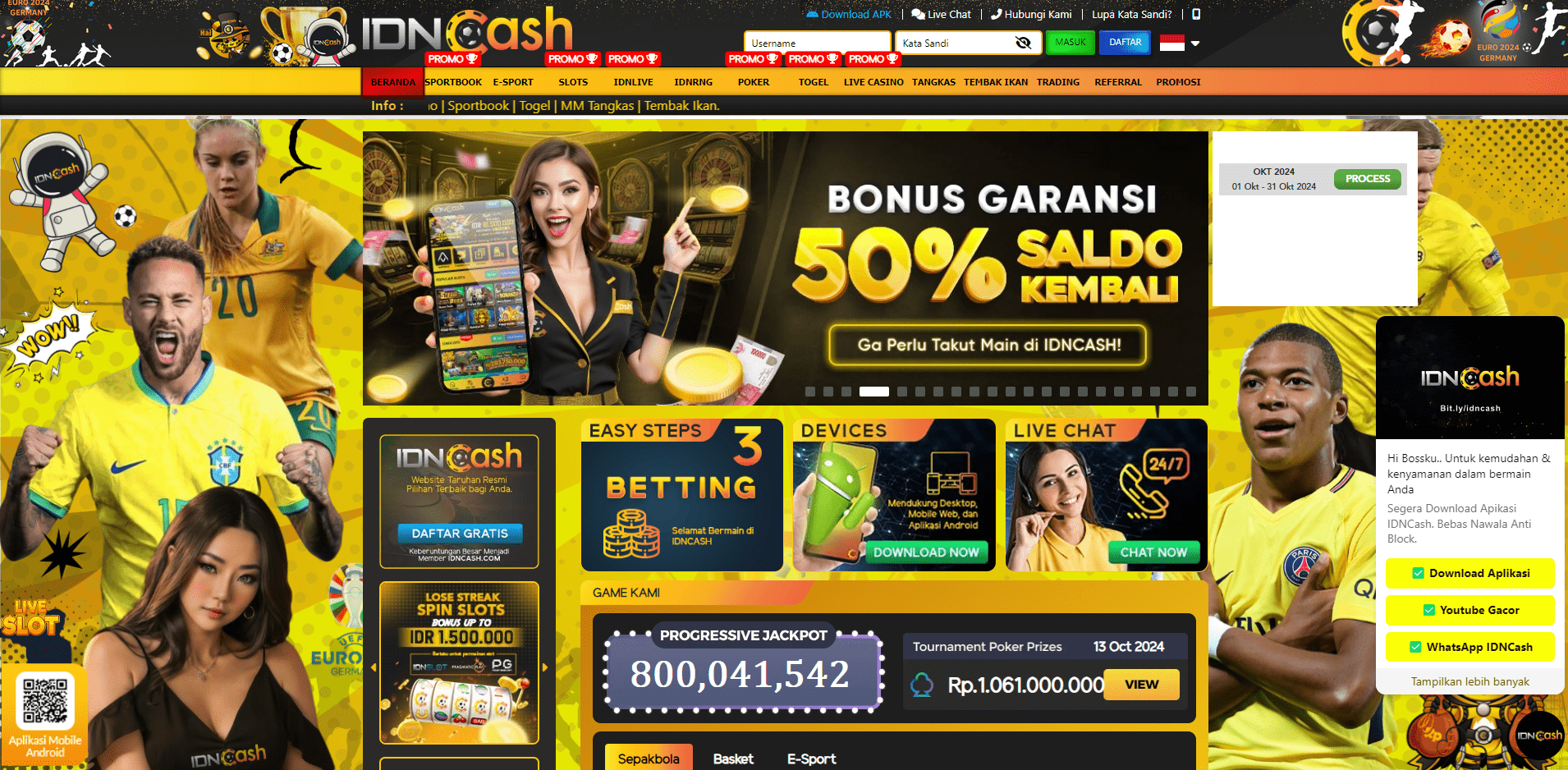 OpenCollective banner for @idncash